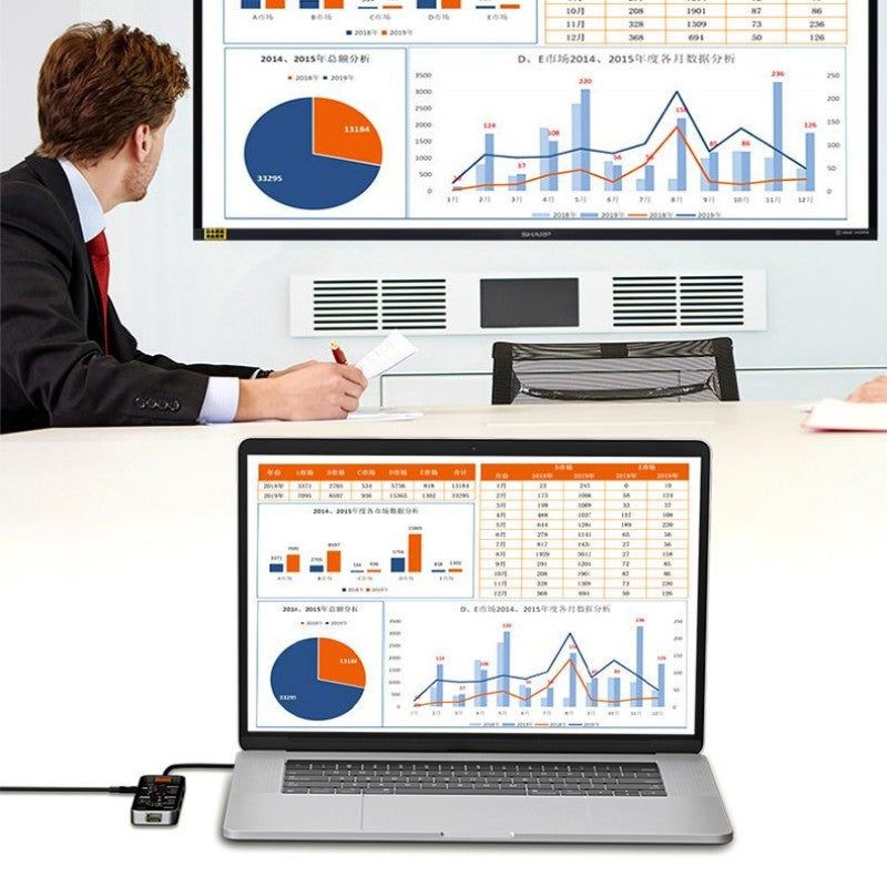 Norvo | Åtte-i-én Multi-Interface Gjennomsiktig Utvidelsesdokking