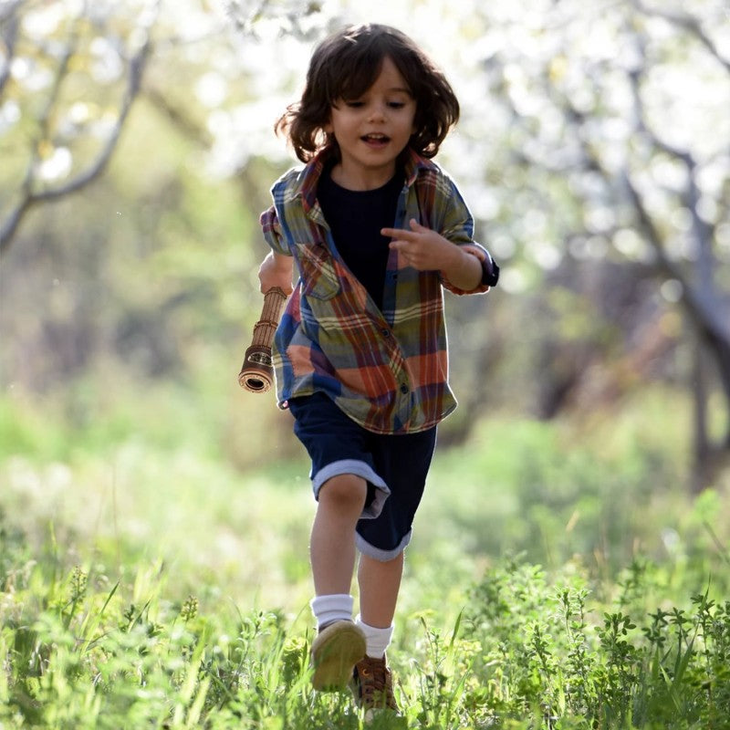 Norvo | DIY Håndlaget Tre Enkelt-Rør Kikkert