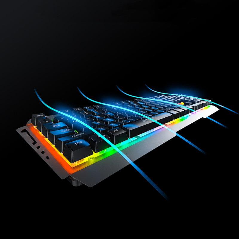 Norvo | Metall Mekanisk Tastatur Og Mus Sett