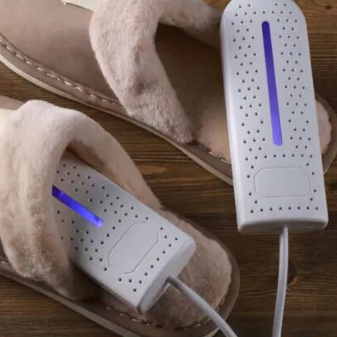 Bærbar UV-sko tørker og sterilizer - Frisk og tørr sko på minutter!