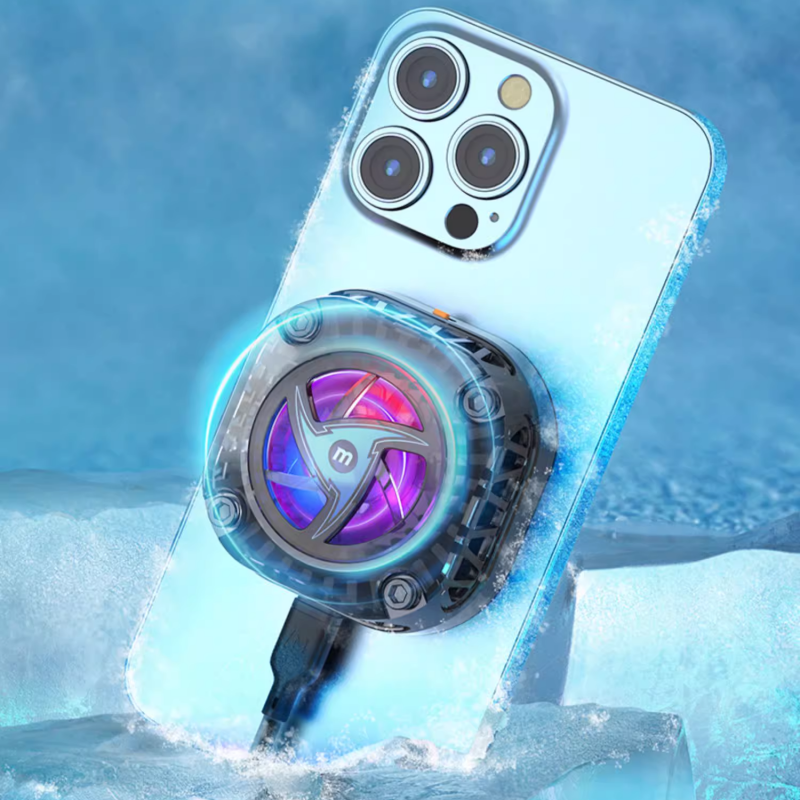 Norvo | Gjennomsiktig Magnetisk Trådløs Lader Og Telefonkjøler