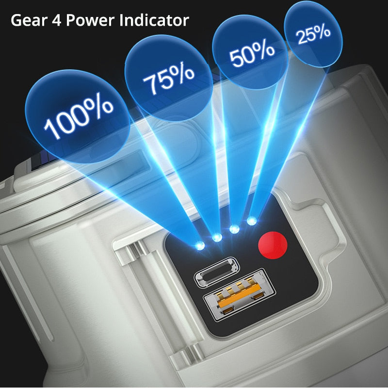 Norvo | Solar LED Utendørs USB Oppladbart Explorer Campinglys