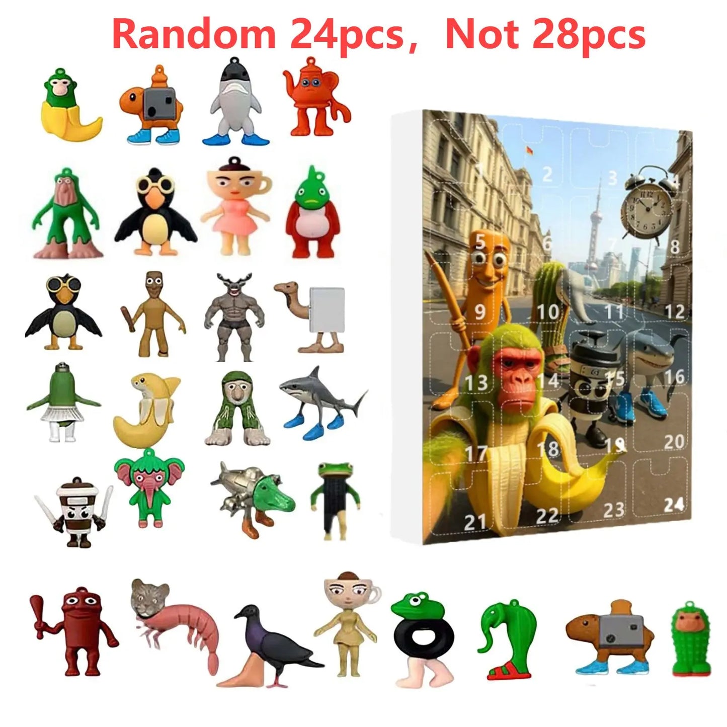 Norvo | Festiva Julekalender 2025 – 24-dagers kalender med unike overraskelser og festlig design