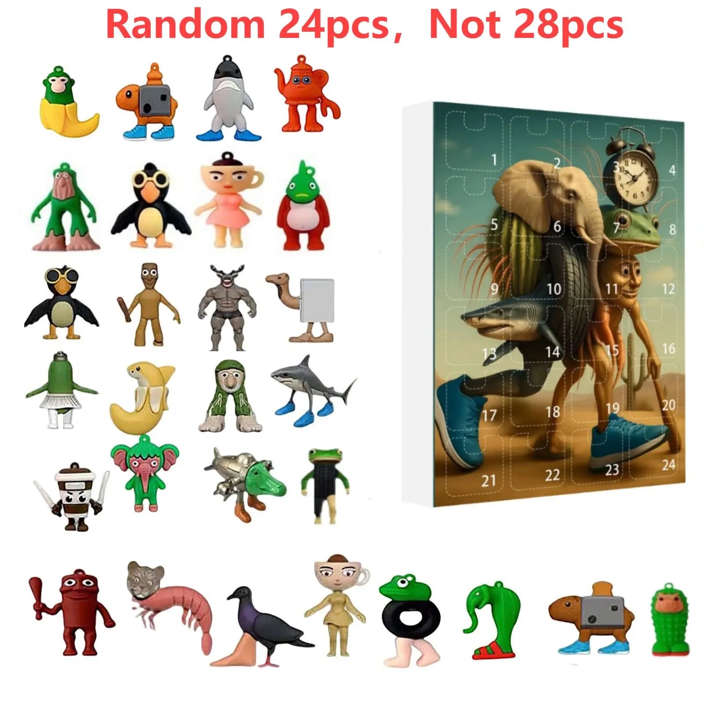 Norvo | Festiva Julekalender 2025 – 24-dagers kalender med unike overraskelser og festlig design