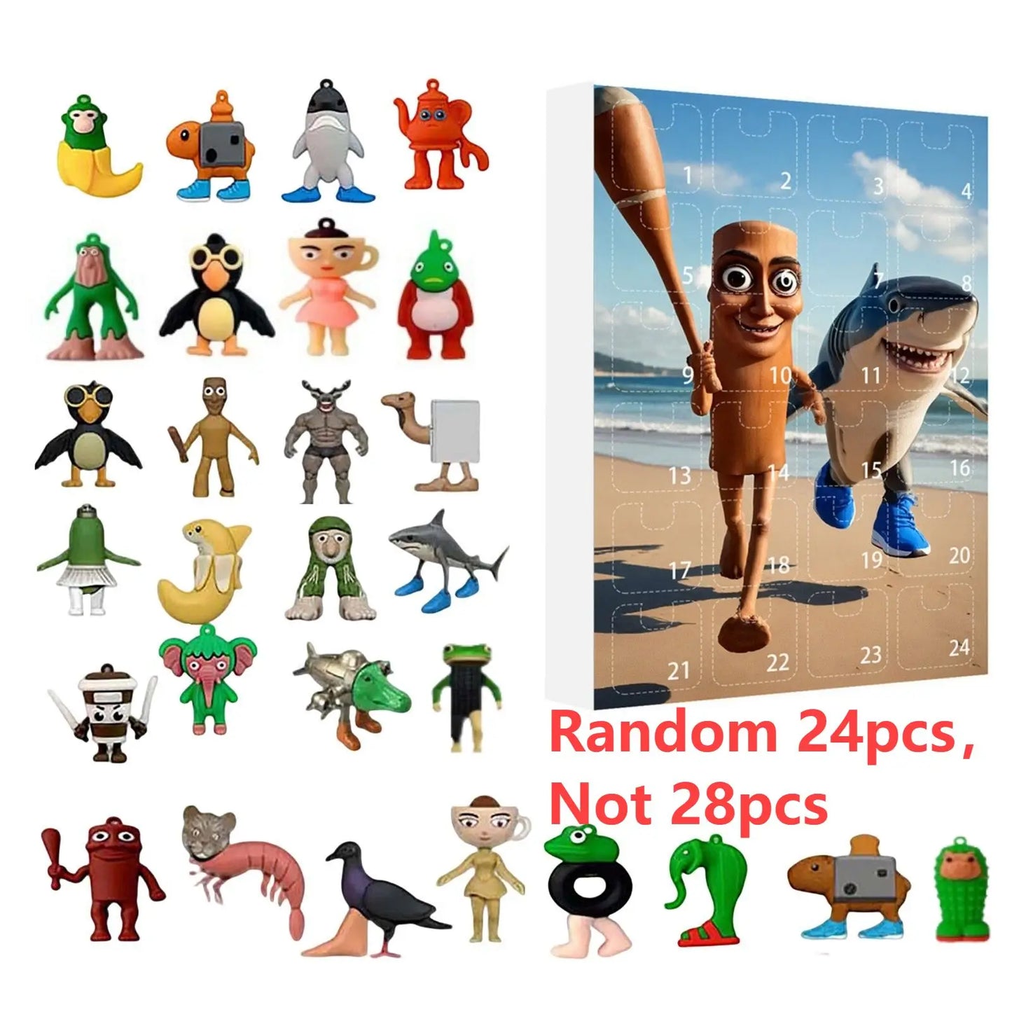 Norvo | Festiva Julekalender 2025 – 24-dagers kalender med unike overraskelser og festlig design