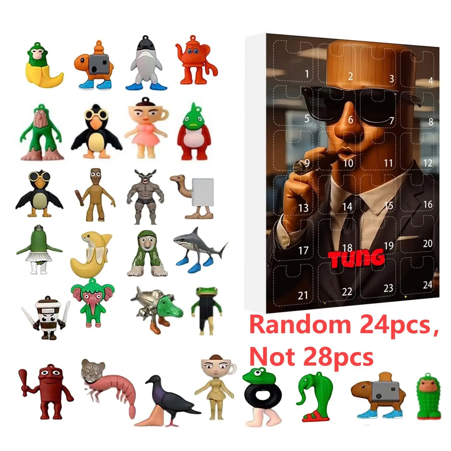 Norvo | Festiva Julekalender 2025 – 24-dagers kalender med unike overraskelser og festlig design