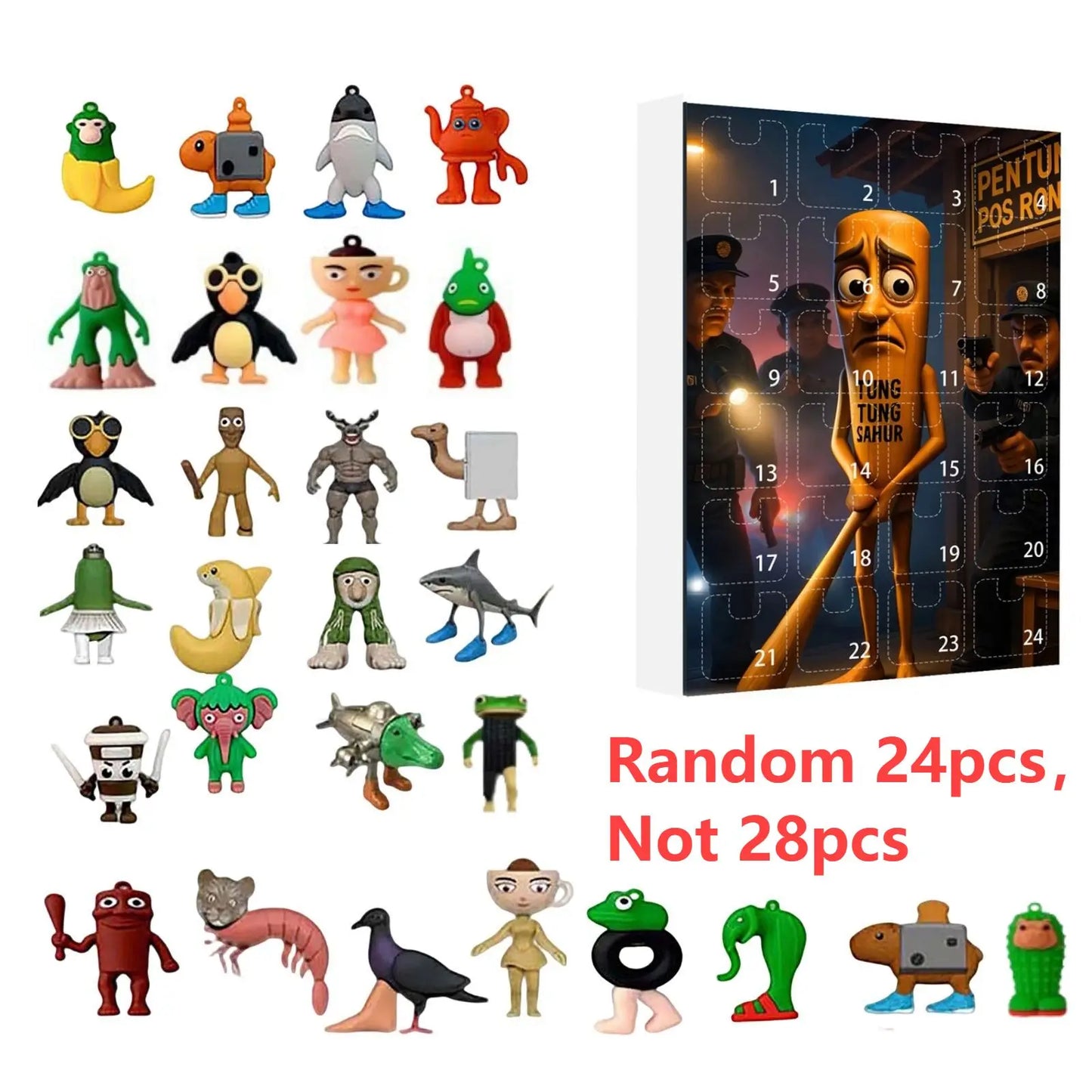 Norvo | Festiva Julekalender 2025 – 24-dagers kalender med unike overraskelser og festlig design