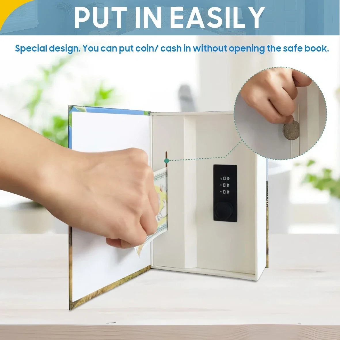 Norvo | Skjult Bok Hvelv Sikkerhetsboks