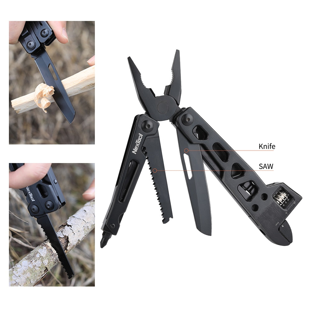 Norvo | 9in1 Verktøy Combo Ultimate DIY Overlevelse Multi-Tool