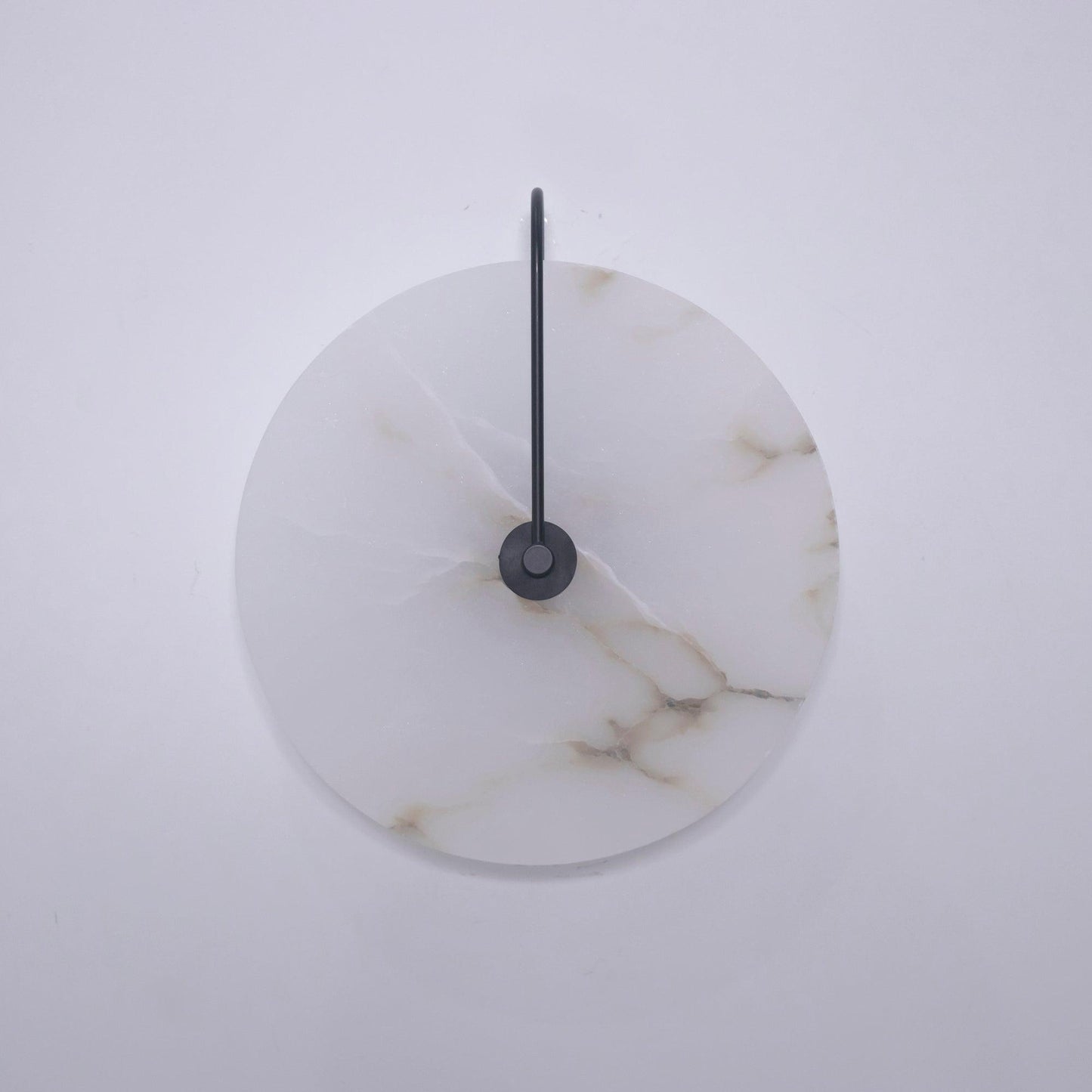 Norvo | Hvit Alabaster Vegglampe