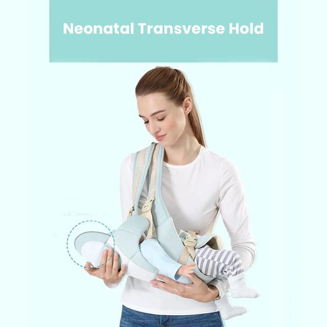 Norvo | All-Position Baby Carrier - Hip Seat Spedbarn Småbarn Rygsekk med Kenguru Innpakning Bærer