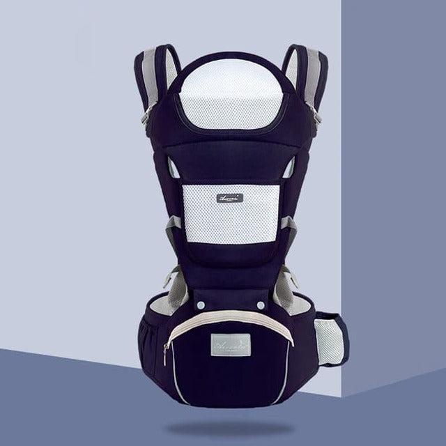 Norvo | All-Position Baby Carrier - Hip Seat Spedbarn Småbarn Rygsekk med Kenguru Innpakning Bærer