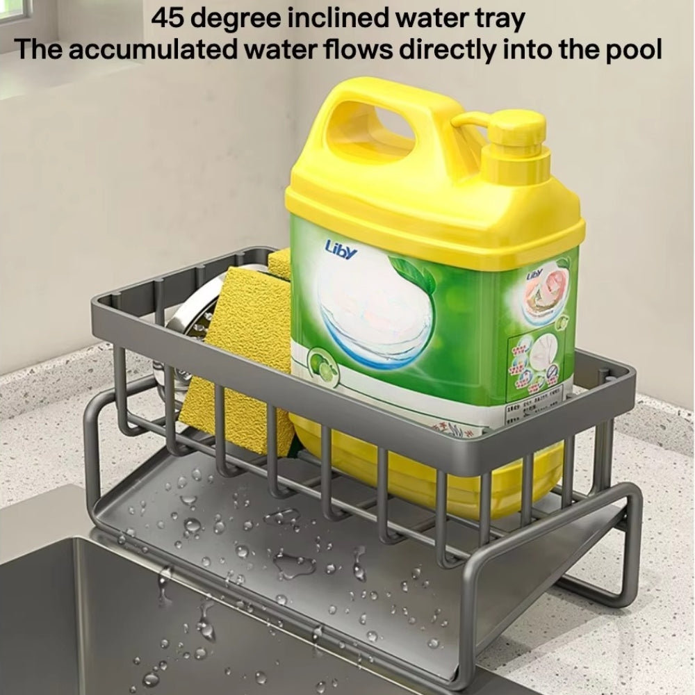 Norvo | Alt-i-ett Svamp Såpe Klut Selvdrennerende Stativ