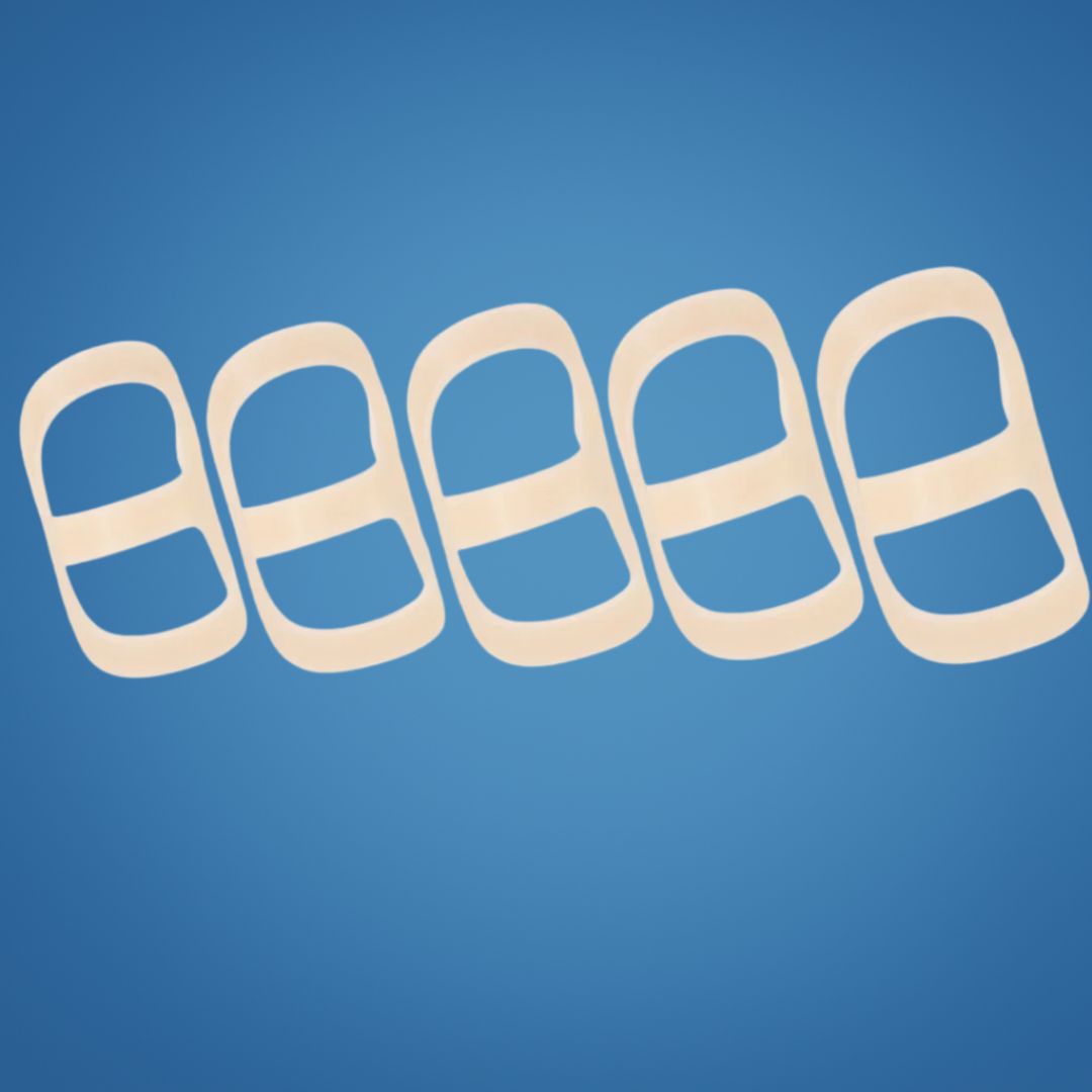 8 Ring Splint – Smertelindring Stabilitet – Vanntett Plast – Daglig Bruk for Fingerbelastning Norvo