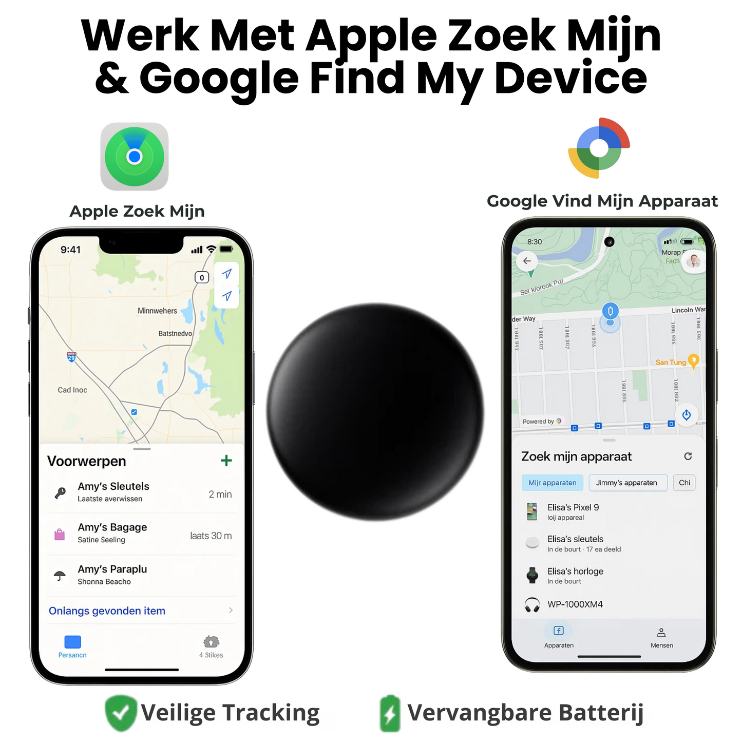 Norvo | TrackMate One – Kompakt GPS-tracker uten abonnement