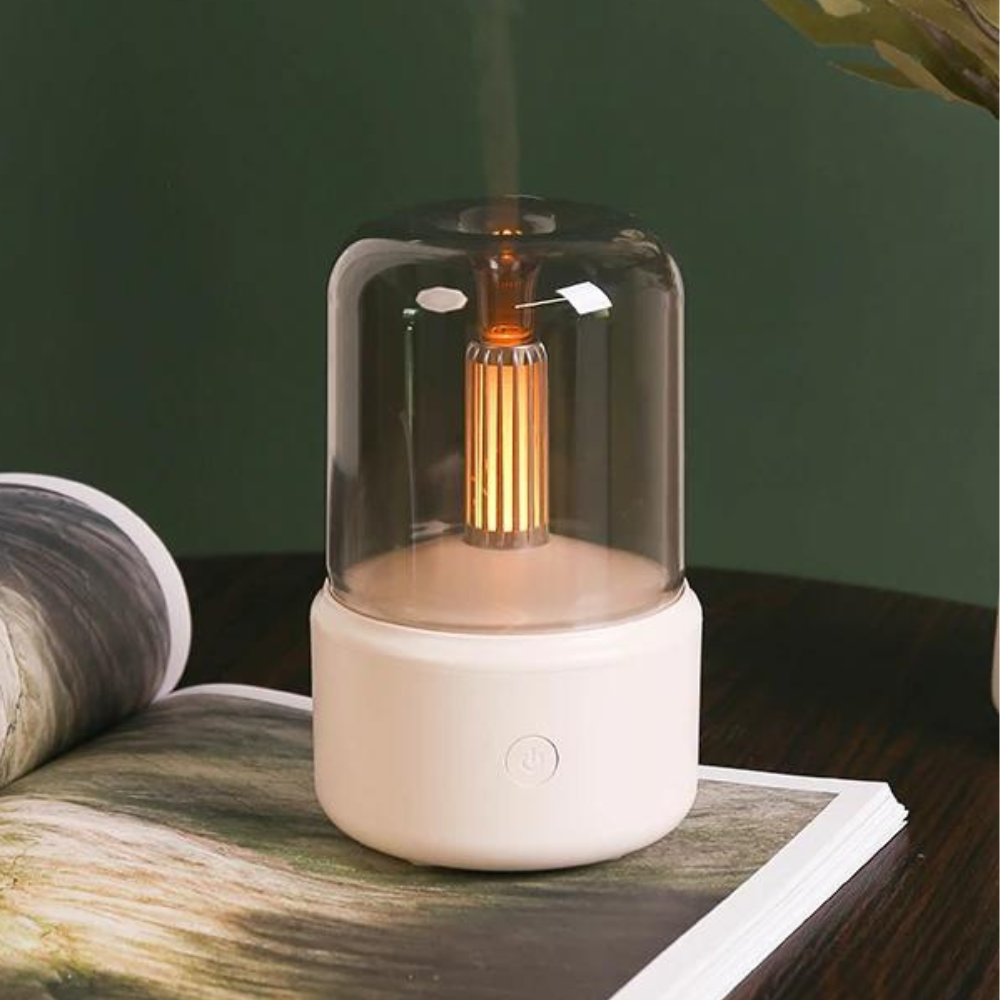 Norvo | Aromin – Bærbar Mini Aroma Diffuser med Nattlys