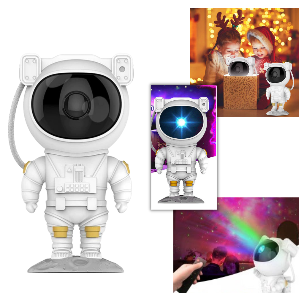 Astronaut projektor nattlampe