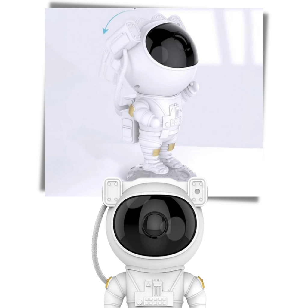 Astronaut projektor nattlampe