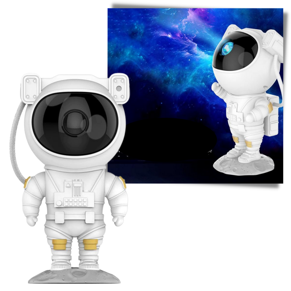 Astronaut projektor nattlampe