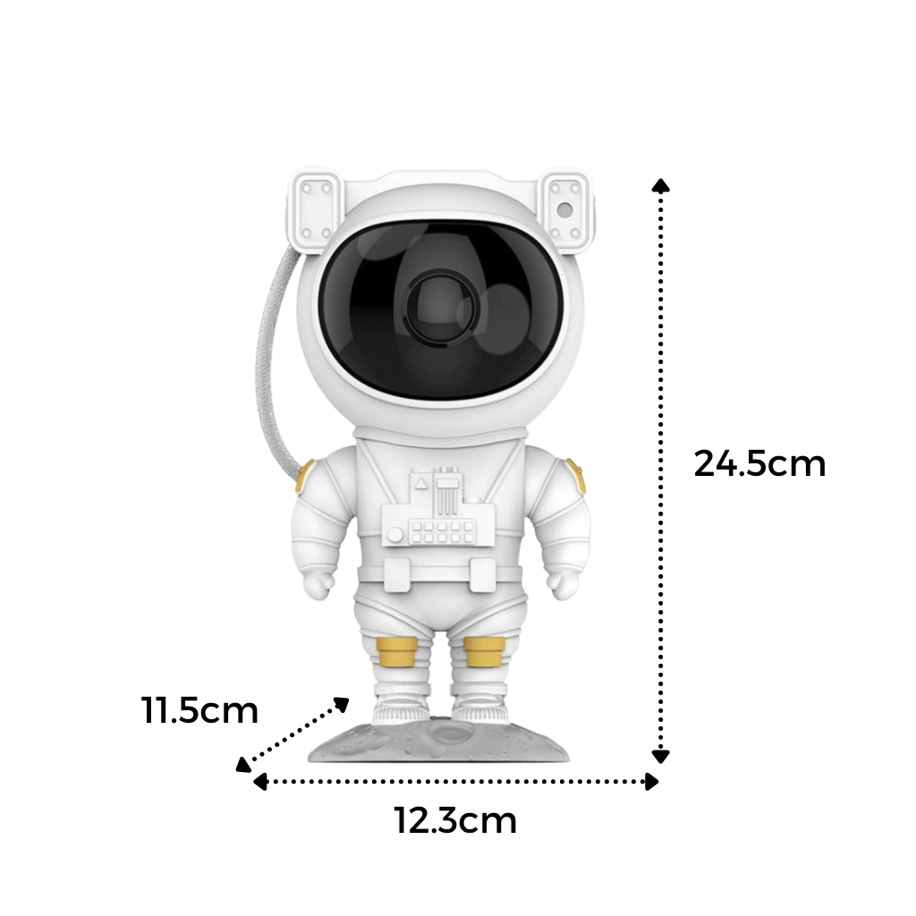 Astronaut projektor nattlampe