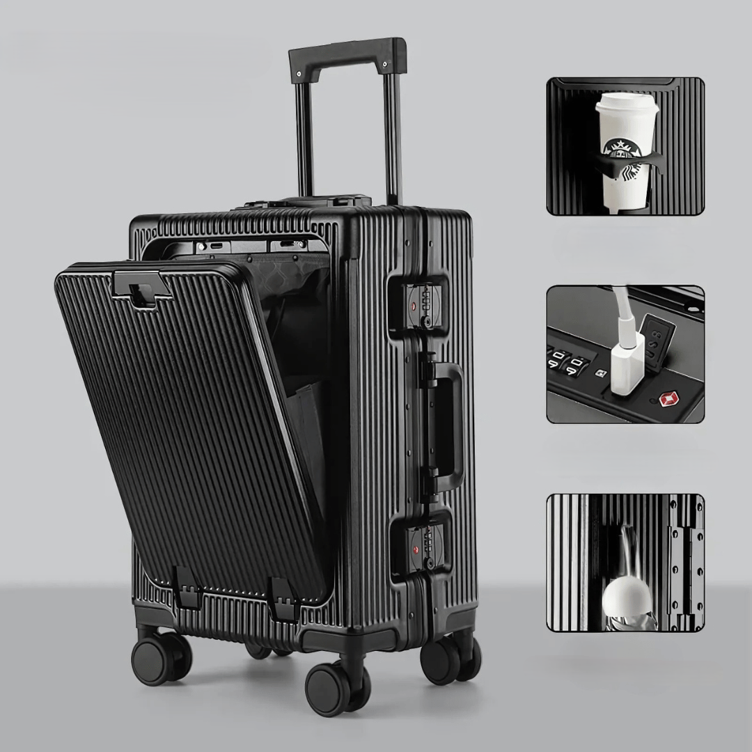 Norvo | Hard Carry-On Suitcase – Manhattan Pro