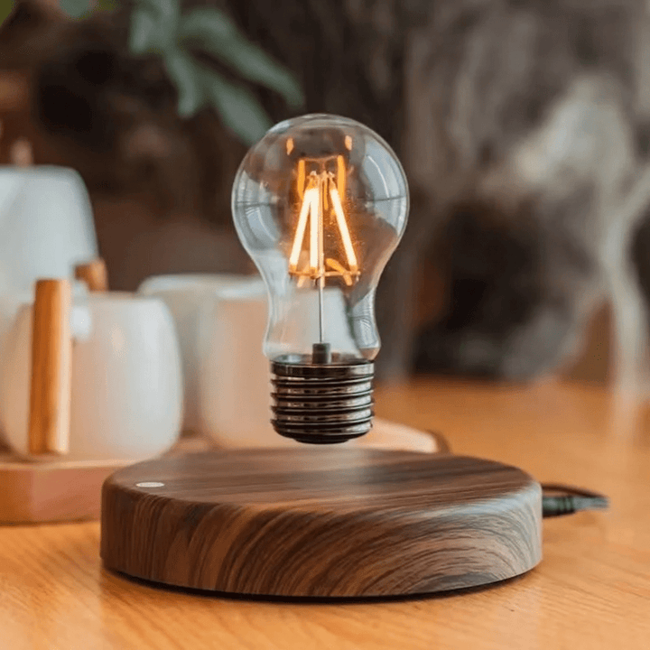 Norvo | Levilux Flytende Lampe | Magnetisk Flytende LED Lampe | Berøringskontroll | Moderne Design & Hjemmetilbehør