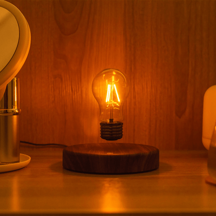 Norvo | Levilux Flytende Lampe | Magnetisk Flytende LED Lampe | Berøringskontroll | Moderne Design & Hjemmetilbehør