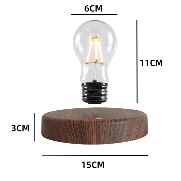 Norvo | Levilux Flytende Lampe | Magnetisk Flytende LED Lampe | Berøringskontroll | Moderne Design & Hjemmetilbehør