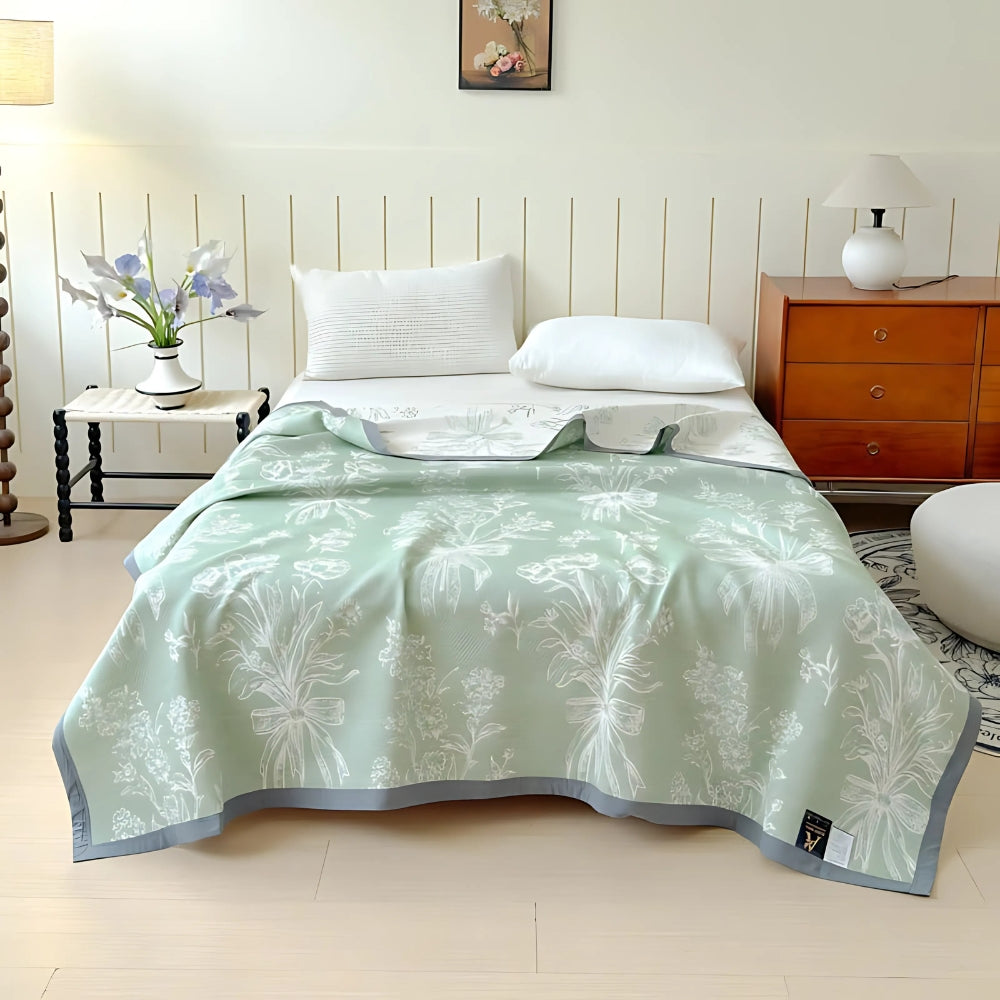 Norvo | Aurea Reversibel Bomullsgaze Teppe