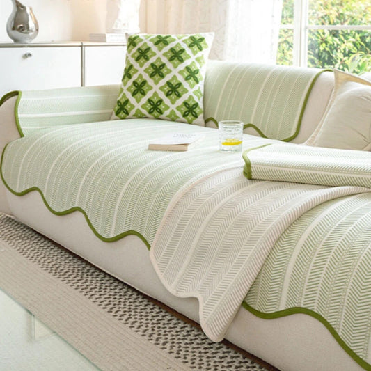 Norvo | Aurivelle Fiskebein Scallop Edge Sofa Deksel