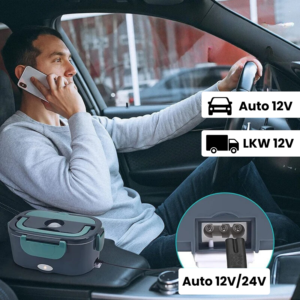 Norvo | E-BOX | Bærbar Elektrisk Varmelunsj-boks