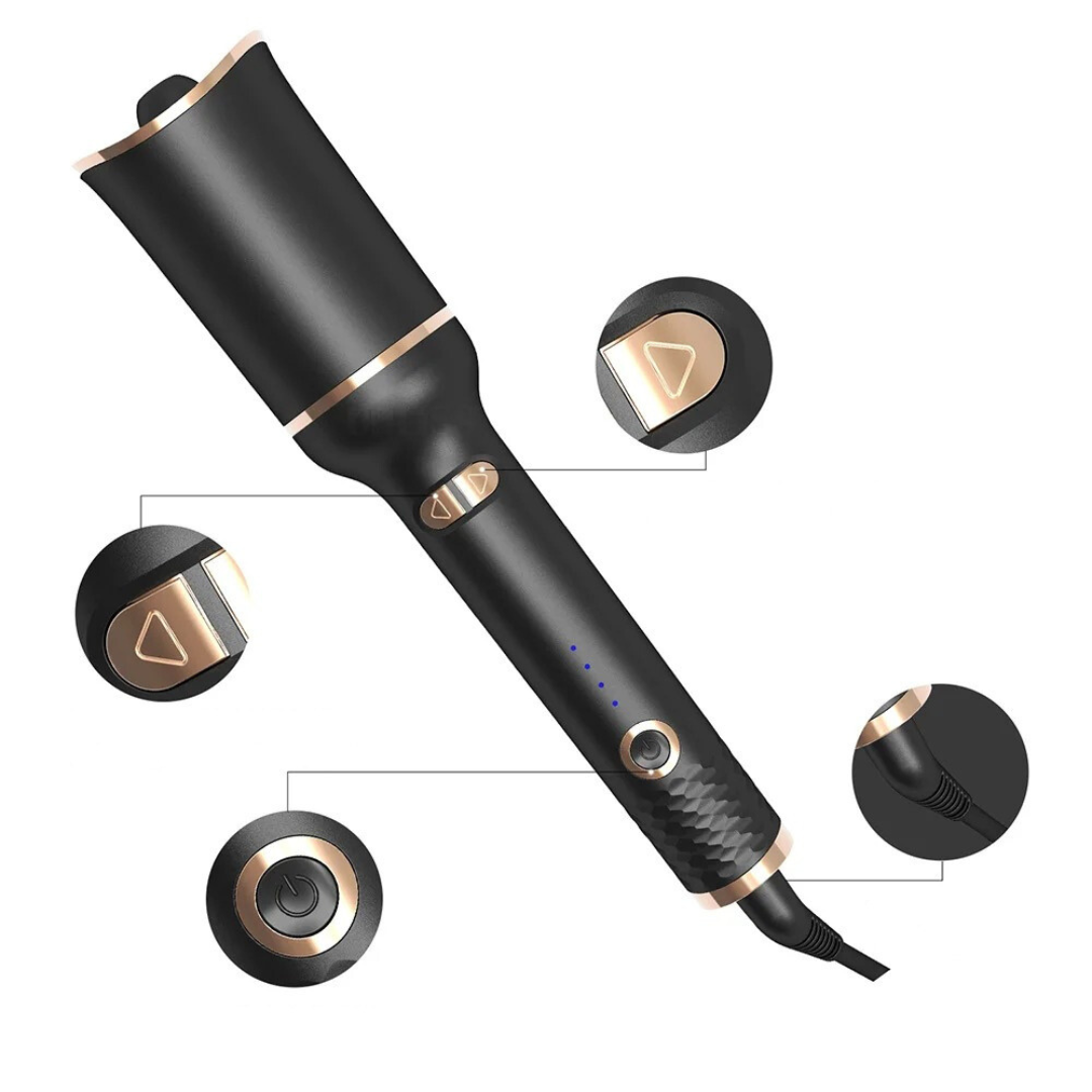 Norvo | Automatisk hårkrølling - Rask krøller - Ingen termisk skade