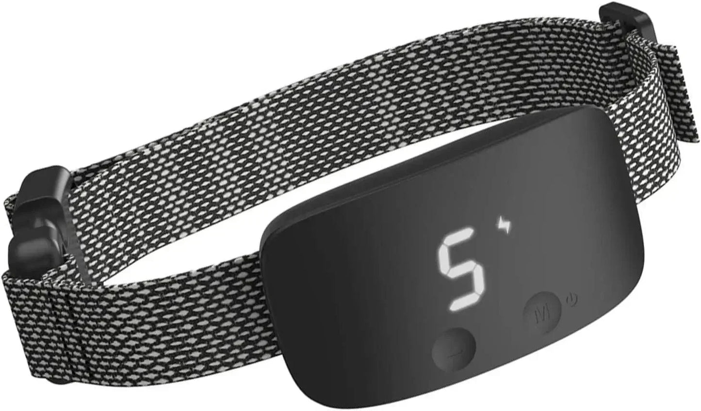 Norvo | Automatisk No-Bark Hundehalsbånd – Oppladbart Vanntett Anti-Barking Treninghalsbånd for Alle Raser