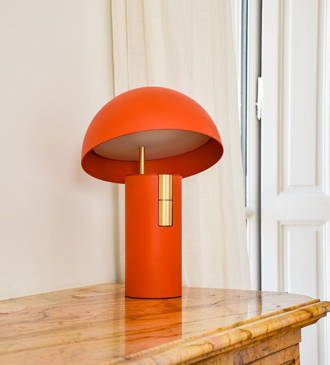 Norvo | Bordlampe - RetroWave - Minimalistisk & Justerbart Design - Chic Moderne Eleganse