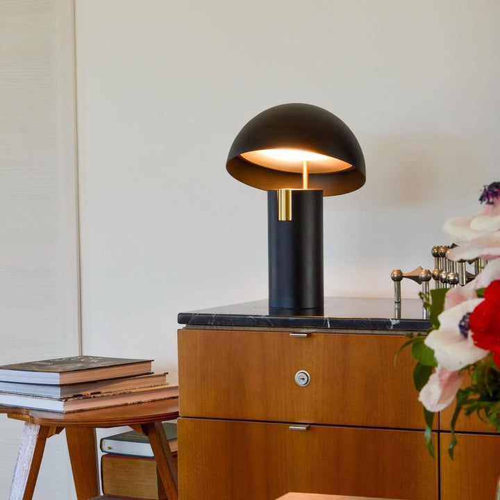 Norvo | Bordlampe - RetroWave - Minimalistisk & Justerbart Design - Chic Moderne Eleganse