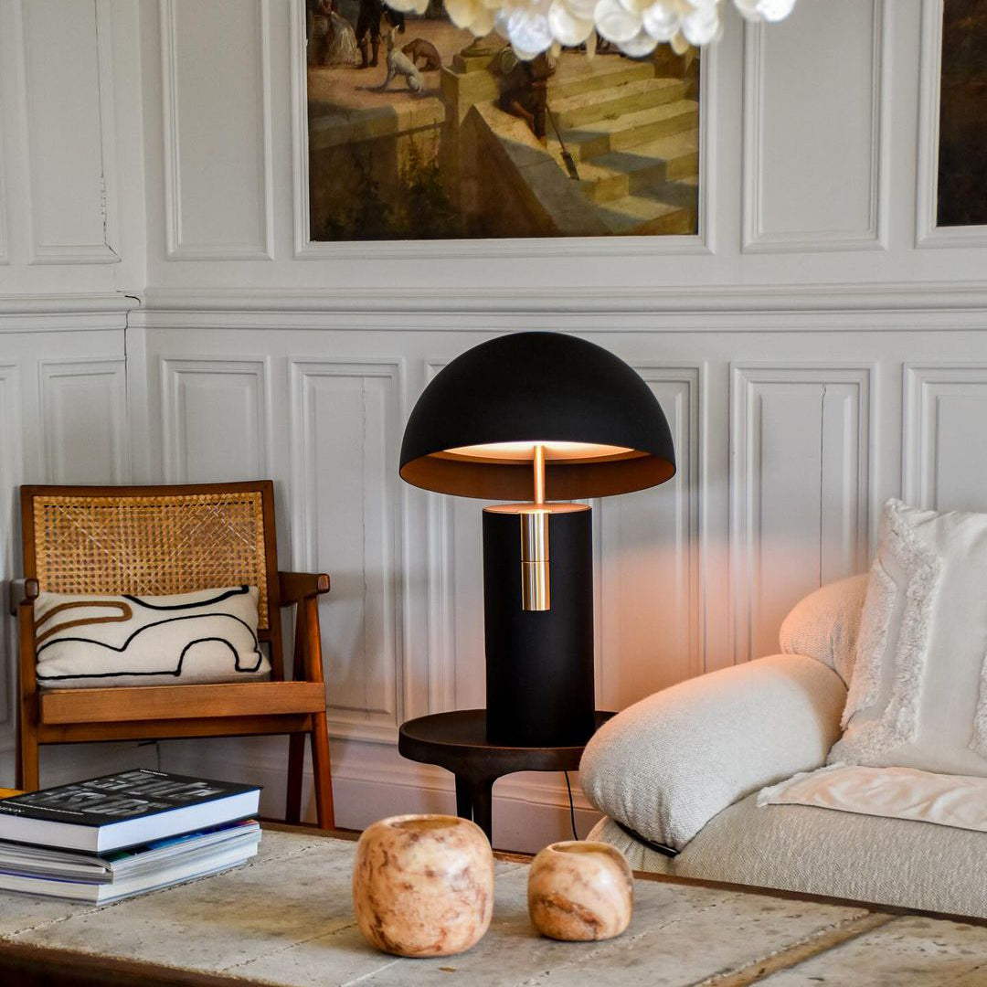 Norvo | Bordlampe - RetroWave - Minimalistisk & Justerbart Design - Chic Moderne Eleganse