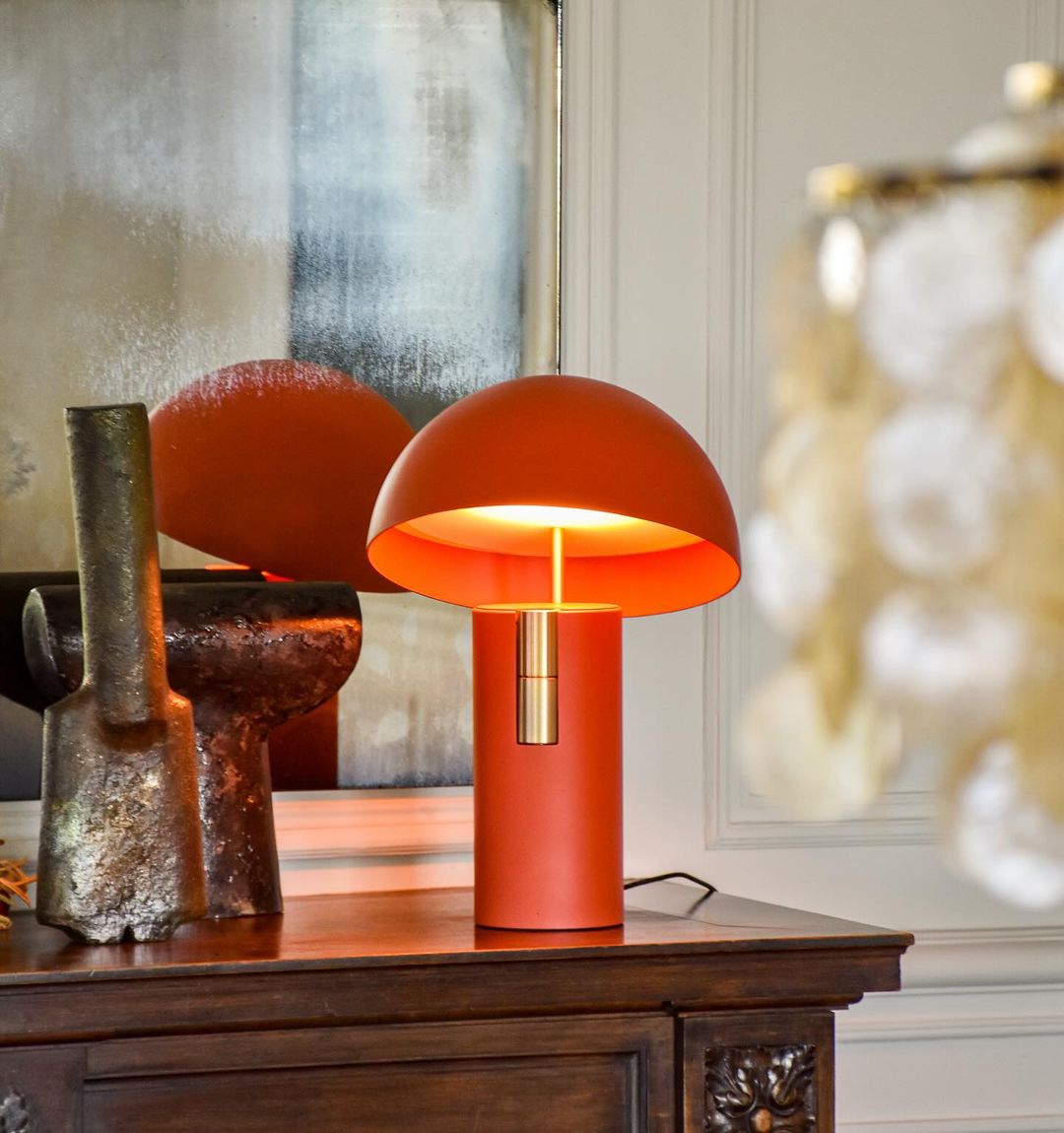 Norvo | Bordlampe - RetroWave - Minimalistisk & Justerbart Design - Chic Moderne Eleganse