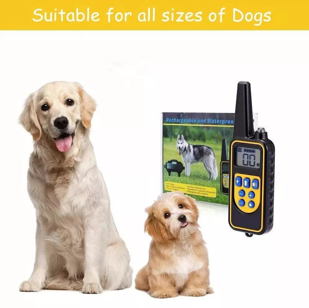 Norvo | 2600ft Elektronisk Hundetreningshalsbånd Vanntett Kjæledyr Fjernkontroll