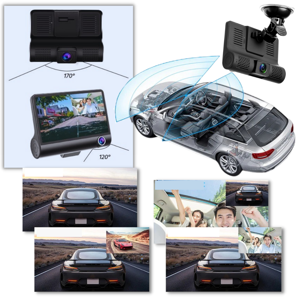 Full HD bil DVR Dashcam kamera