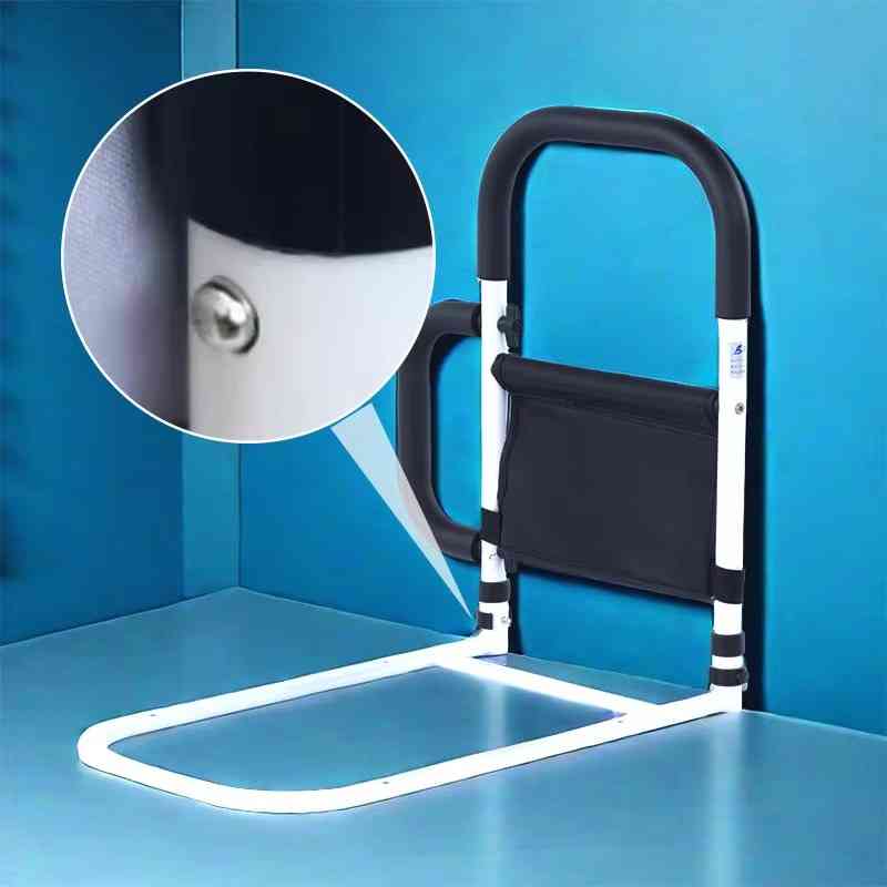 Norvo | BedGrip Duo – Justerbare side støtte for sengen for eldre med anti-skli og oppbevaringsrom