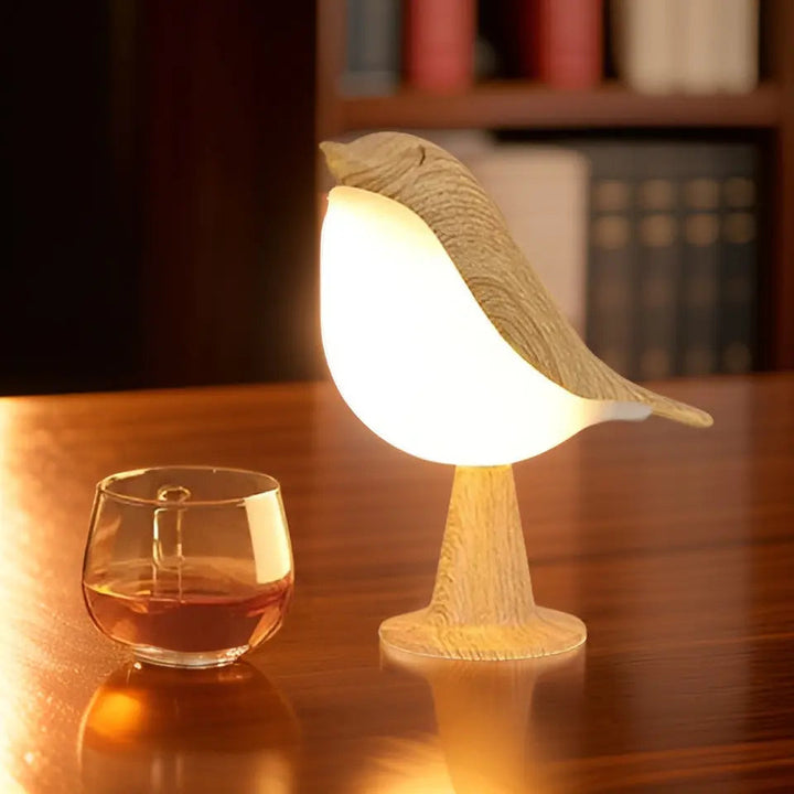 Norvo | Fugl Lampe - Lumina - Berøringskontroll - Aromaterapi