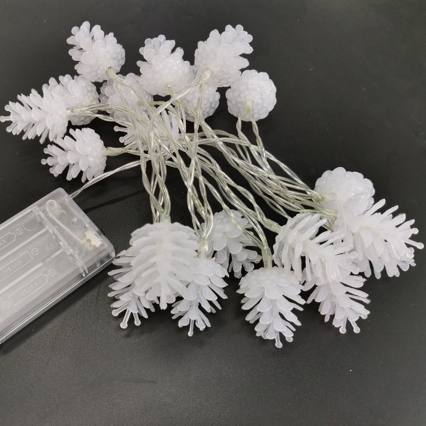 Norvo | Moderne Art Deco Vanntett Solbatteri PVC Kongle LED Lyskjede For Hage & Utendørs Patio