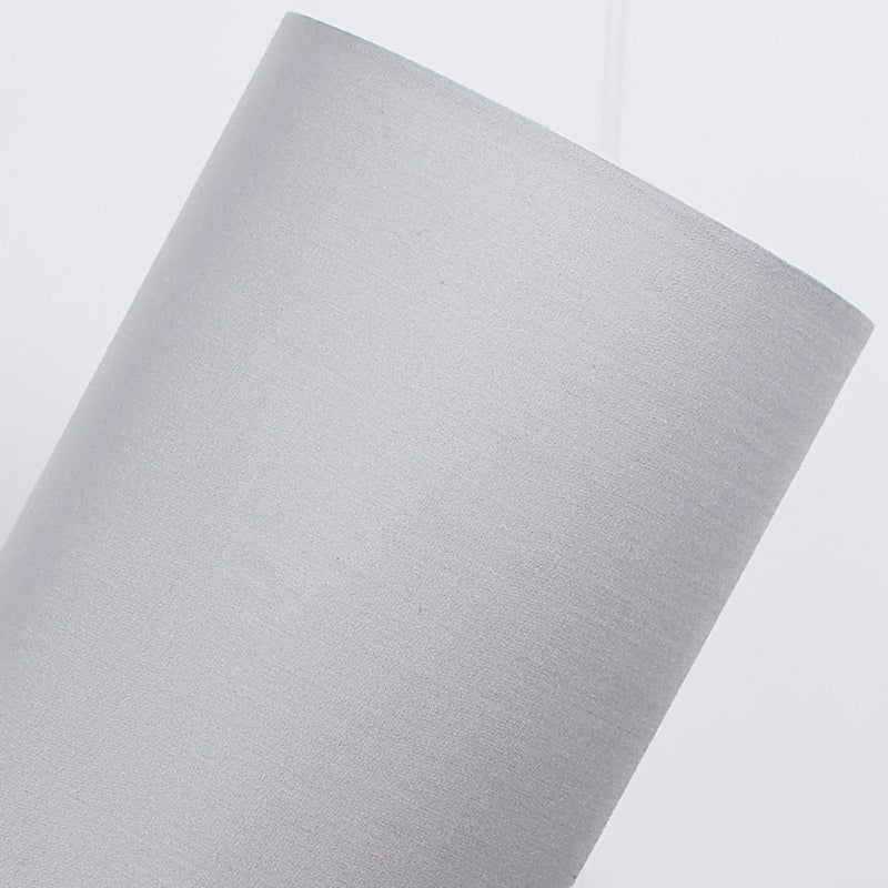 Norvo | Tradisjonell japansk sylinder trestoff 1-lamps bordlampe for stuen