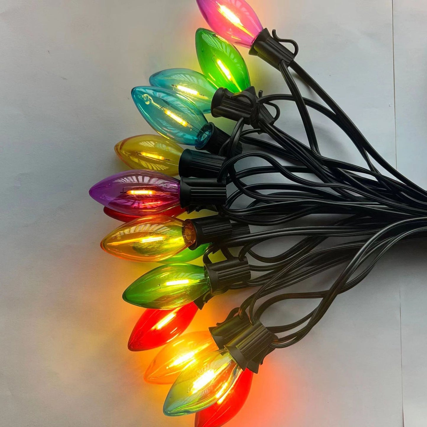 Norvo | Moderne Minimalistisk Vanntett Solvannskapsel Plast 12/25-Lykt Landskapsbelysning Utendørs Lyskilde For Hage