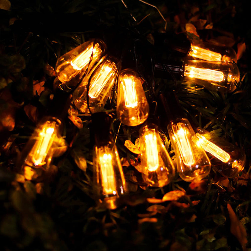 Norvo | Modern Minimalist Rund Lang Linje Glass Jern LED Lysstreng For Hage