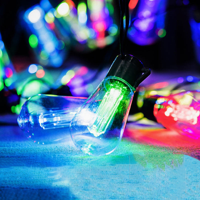 Norvo | Modern Minimalist Rund Lang Linje Glass Jern LED Lysstreng For Hage