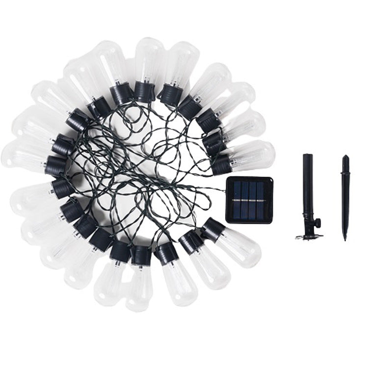 Norvo | Modern Minimalist Rund Lang Linje Glass Jern LED Lysstreng For Hage