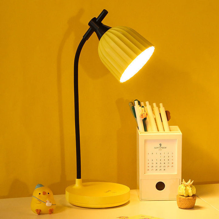 Norvo | Moderne Minimalistisk Rund Brettet ABS LED Bordlampe For Stuen