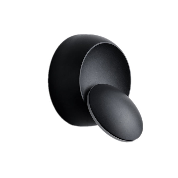 Norvo | Moderne nordisk jern rund eklips roterbar LED vegglampe for nattbord