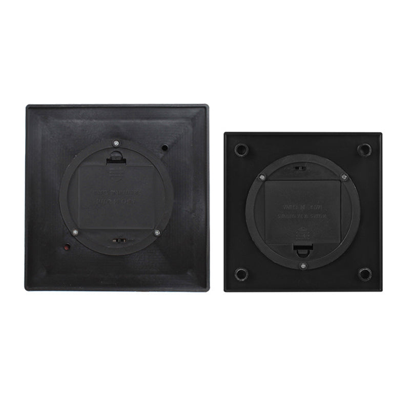 Norvo | Contemporary Retro ABS Simulert Flamme Peis Rundt Batteri Rektangulær LED Bordlampe For Stue